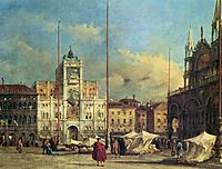Piazza San Marco, Venice, c.1770, guardi