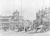 The Torre del Orologio, 1770, guardi