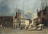 The Torre del Orologio, 1770, guardi