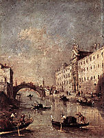 Venice, Il Rio dei Mendicanti, 1780, guardi