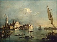 View of the Island of San Giorgio Maggiore, 1775, guardi