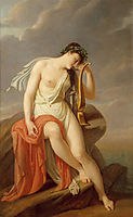 Sappho on the Leucadian Cliff, guerin