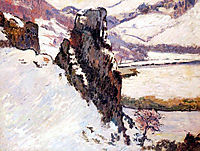 Creuse under the snow, 1890, guillaumin
