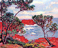 Les rochers rouges, 1894, guillaumin