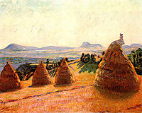 Plateau Bromont at Pontgibaud (Puy de Dôme), 1890, guillaumin
