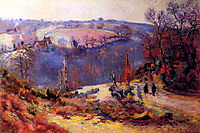 Pont-Charraud: gelée blanche, 1911, guillaumin