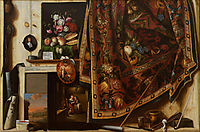 Trompe l-oeil. A Cabinet in the Artist-s Studio, 1671, gysbrechts