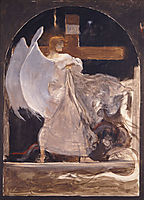 The Archangel, Study for , 1895, gyzis