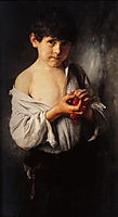  Boy with Cherries , 1888, gyzis