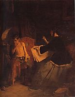 Eros and the painter, 1868, gyzis