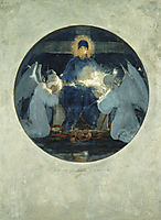 Mother of God, study, 1898, gyzis