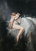 Nymth and Cupid , 1897, gyzis