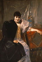 Portrait of Artemis Gyzi, 1890, gyzis