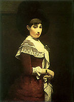 Portrait of a young Jewish woman, 1886, haan