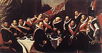 A Banquet of the Officers of the St. George Militia Company , 1616, hals