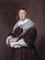A Dutch Lady , 1643, hals