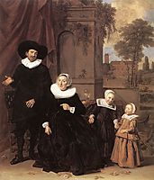 Family portrait, c.1635, hals