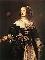 Isabella Coymans, c.1652, hals