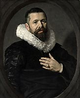 Portrait of a Bearded Man with a Ruff, 1625, hals