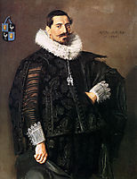 Portrait of Jacob Pietersz Olycan, hals