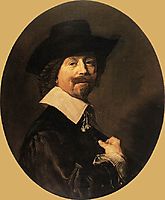 Portrait of a Man, 1644, hals