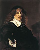 Portrait of a Man, 1653, hals