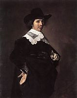 Portrait of Paulus Verschuur, hals