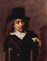 Portrait of a Seated Man, c.1645, hals