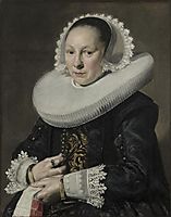 Portrait of a woman, hals