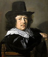 Portrait of a Young Man, 1648, hals