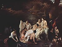 Bathing nymphs, 1831, hayez