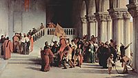 The liberation from the prison of Vettor Pisani, 1840, hayez