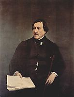Portrait of Gioacchino Rossini, 1870, hayez