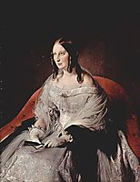 Portrait of Princess Di Sant -Antimo, c.1842, hayez