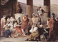Ulysses at the court of Alcinous, c.1815, hayez