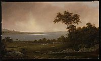 Rhode Island Landscape, 1859, heade
