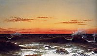 Seascape: Sunset, heade