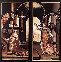 Annunciation, 1546, heemskerck