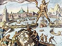 Colossus of Rhodes, heemskerck