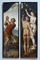 Gideon / Adam and Eve, c.1550, heemskerck