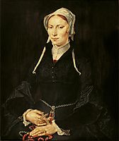 Painting of the nun Hillegond Gerritsdr, heemskerck