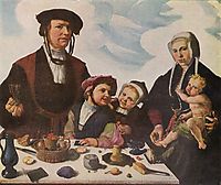 Pieter Jan Foppeszoon and his Family, 1530, heemskerck