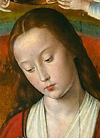 The Moulins Triptych (detail), c.1499, hey