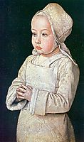 Portrait of Suzanne of Bourbon, 1498, hey