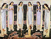 The Consecrated One, 1903, hodler