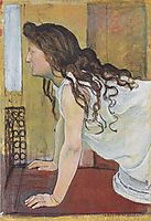 Girl at the Window, 1890, hodler
