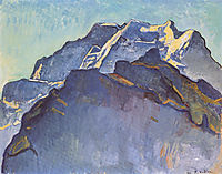 Jungfrau massif and Schwarzmonch, 1911, hodler