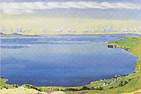 Lake Geneva from Chexbres, 1904, hodler