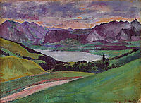 Lake Thun, 1884, hodler