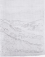 Lake Thun from the path to the plate Schynigen, 1906, hodler